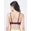 Dark Purple Full Lace Padded