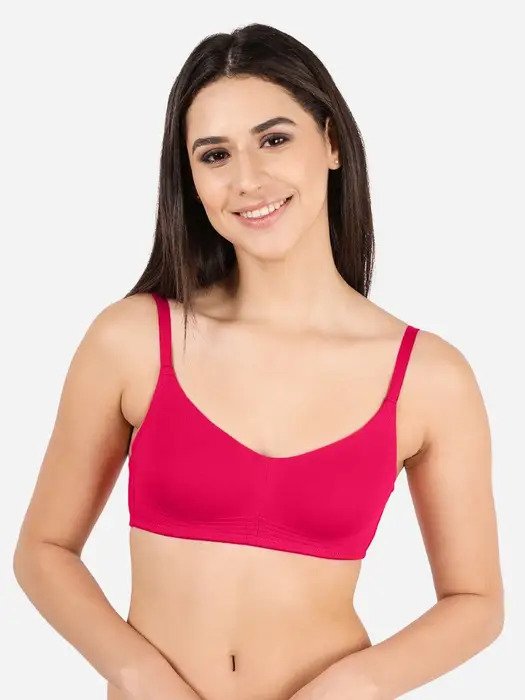  Pink Bottom Encircled Moulded Everyday Bra